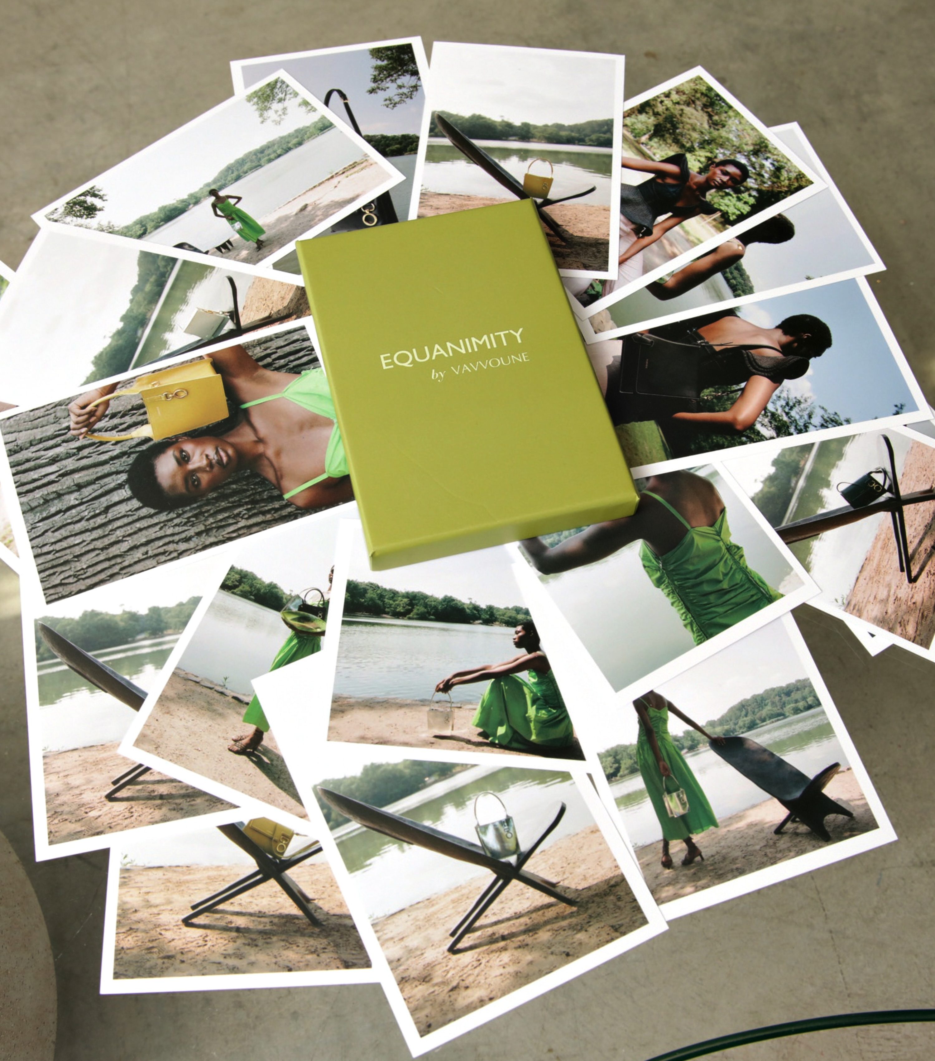 "Equanimity By Vavvoune" Postcard Deck