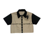 Jute Work Shirt Junt - CXFFEEBLACK Exclusive