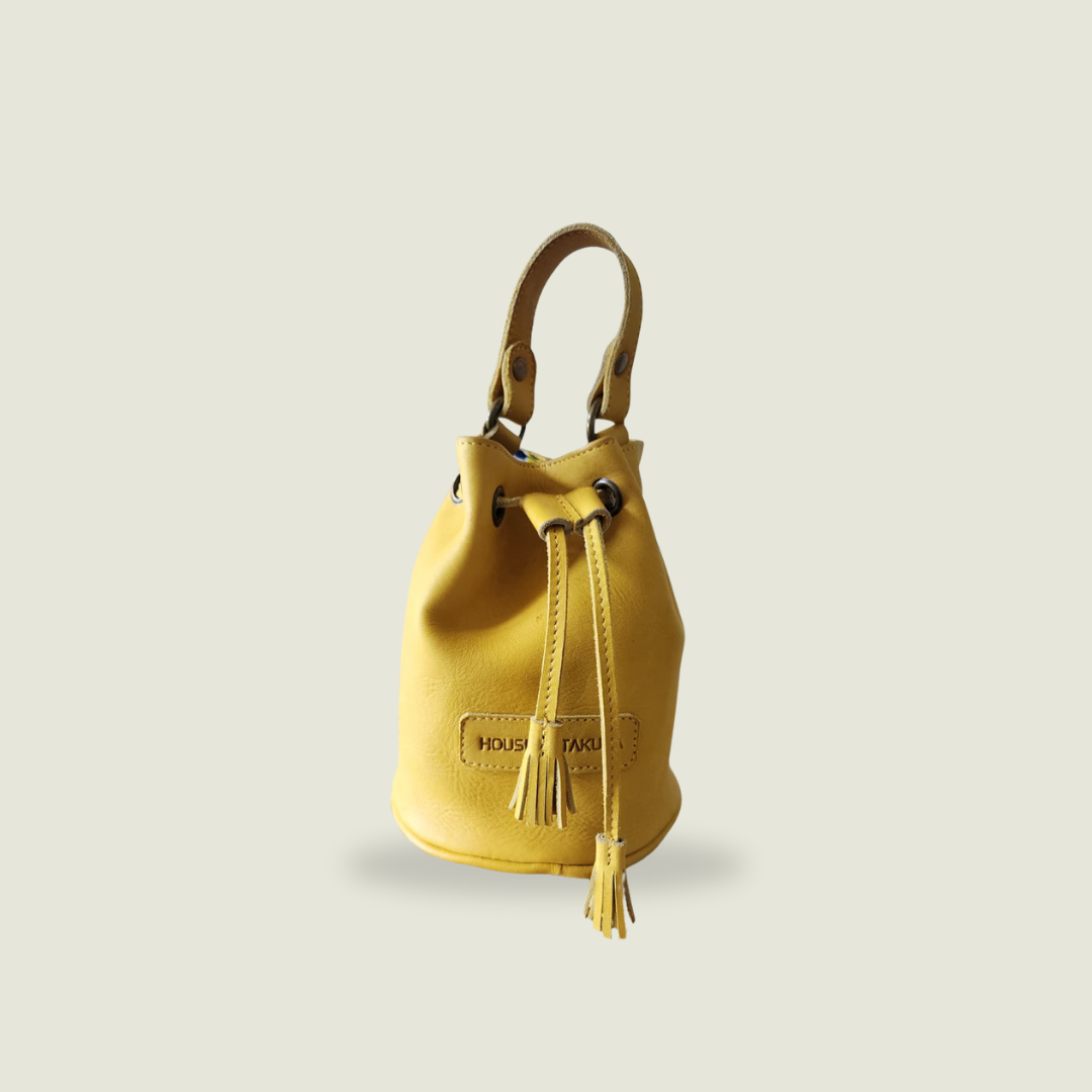 Kadiki Bag - Yellow Leather