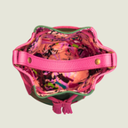 Kadiki Bag - Two Toned Pink/Green Leather