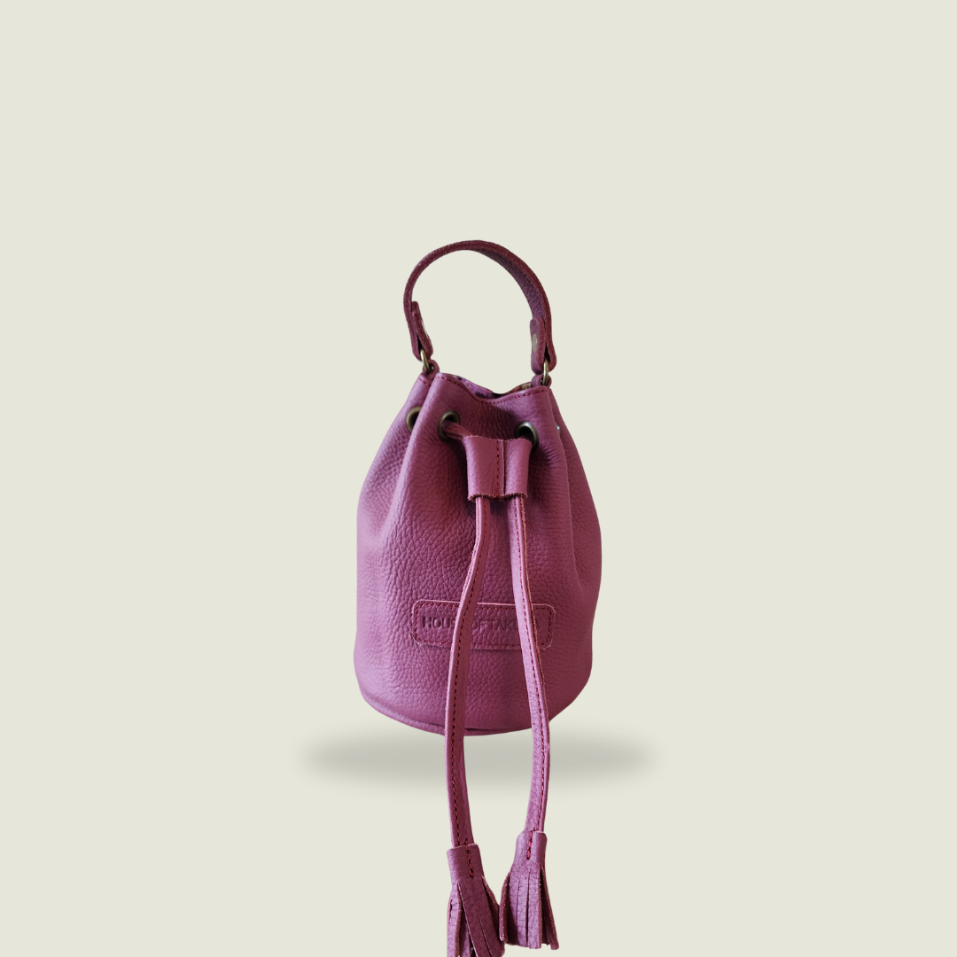 Kadiki Bag - Plum Pink Leather