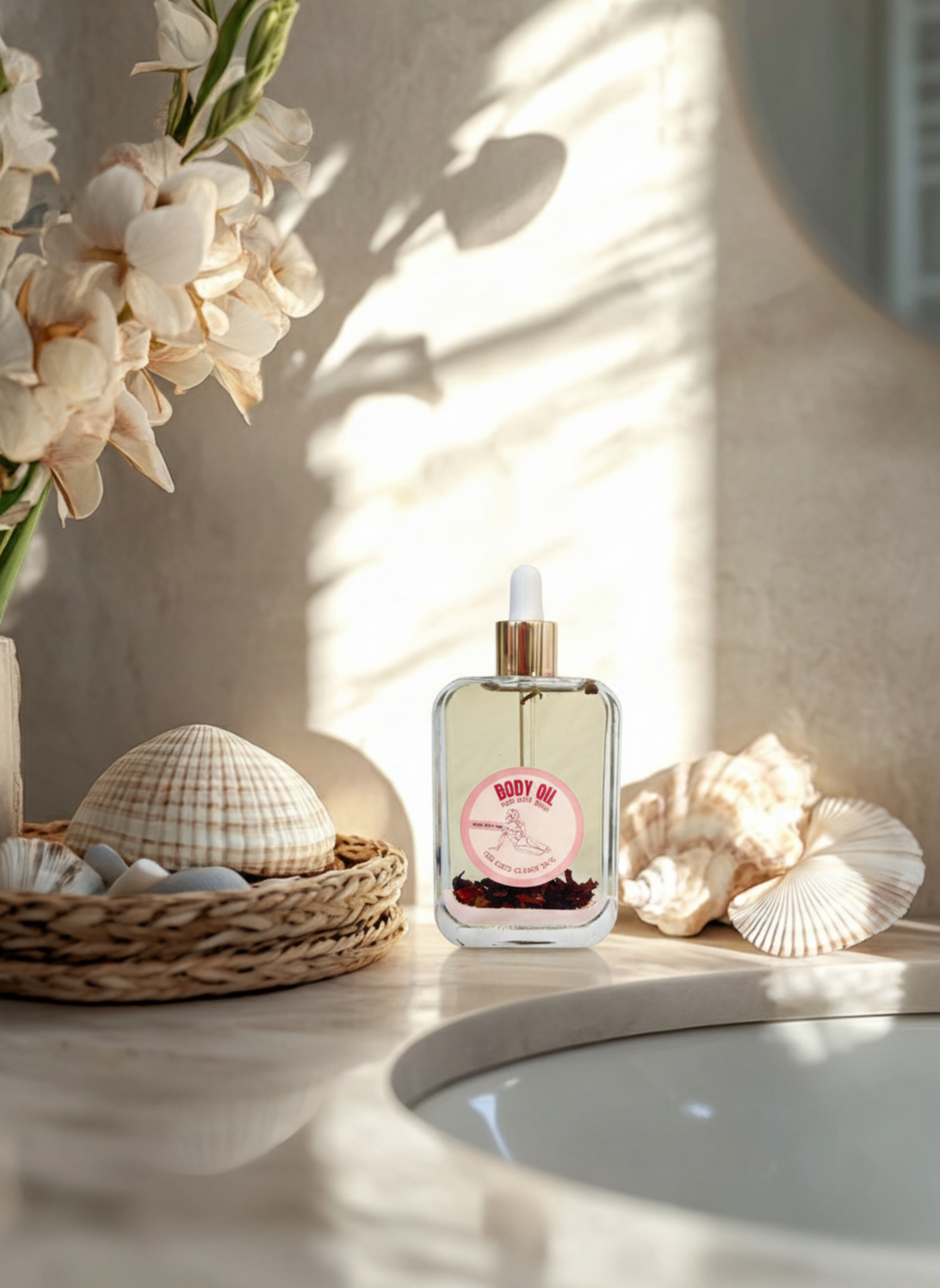 Purple Iris Dry Body Oil