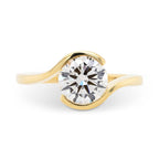 1.51ct Carmen Round Lab Grown Diamond Engagement Ring