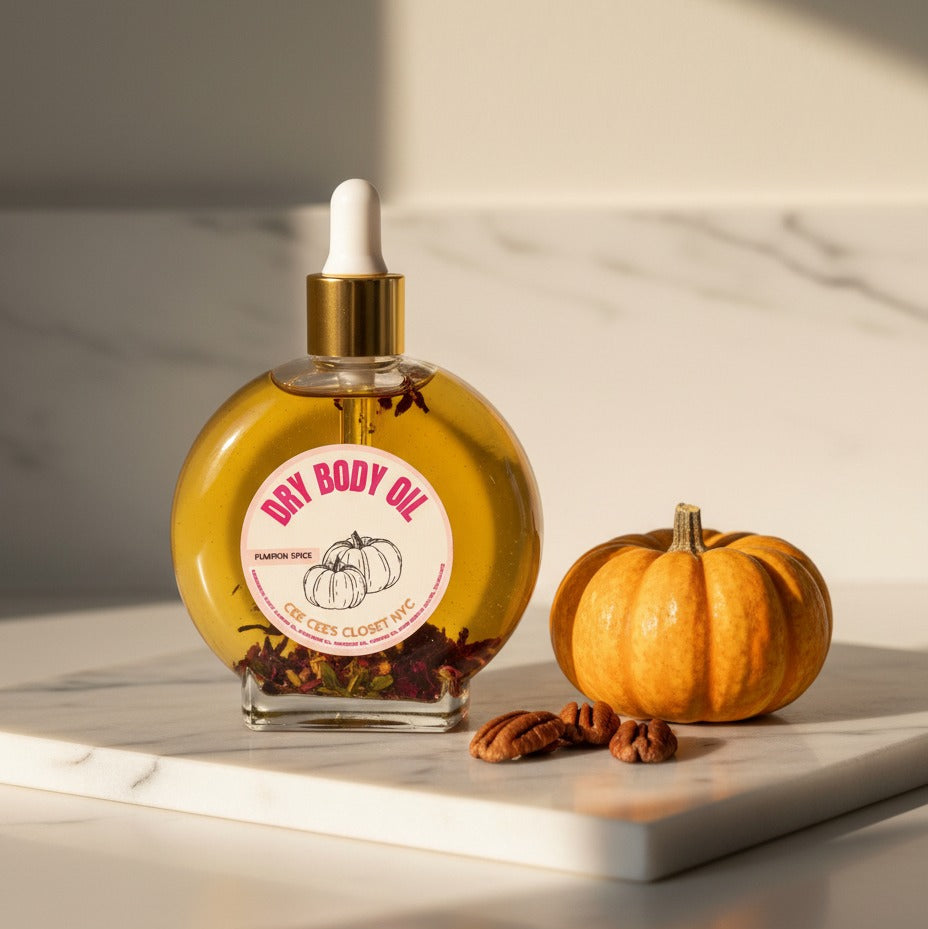 Pumpkin Spice Scented Dry Body Oil