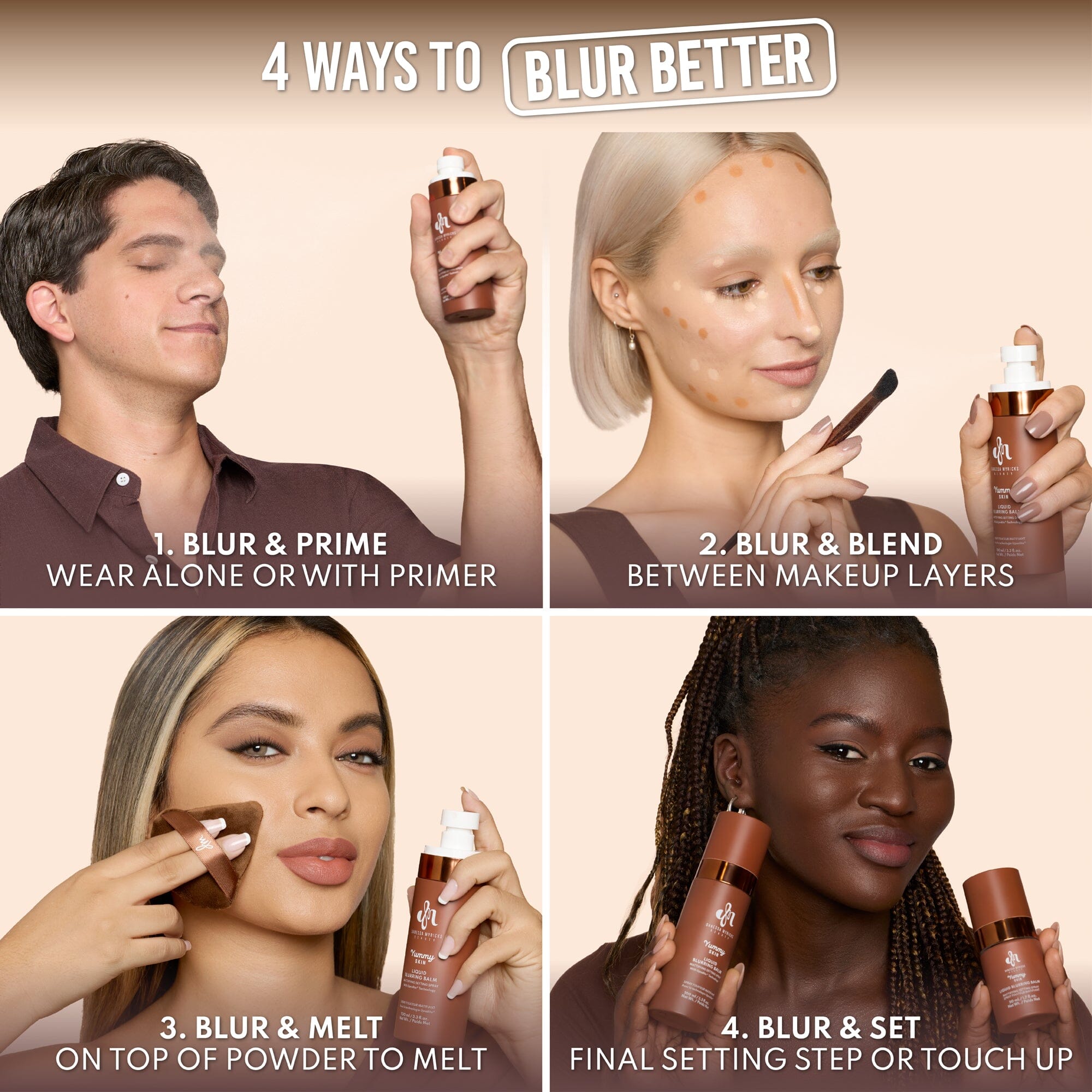 Yummy Skin Liquid Blurring Balm Setting Spray