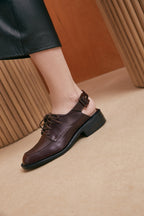 Verna Slingback in Tannat