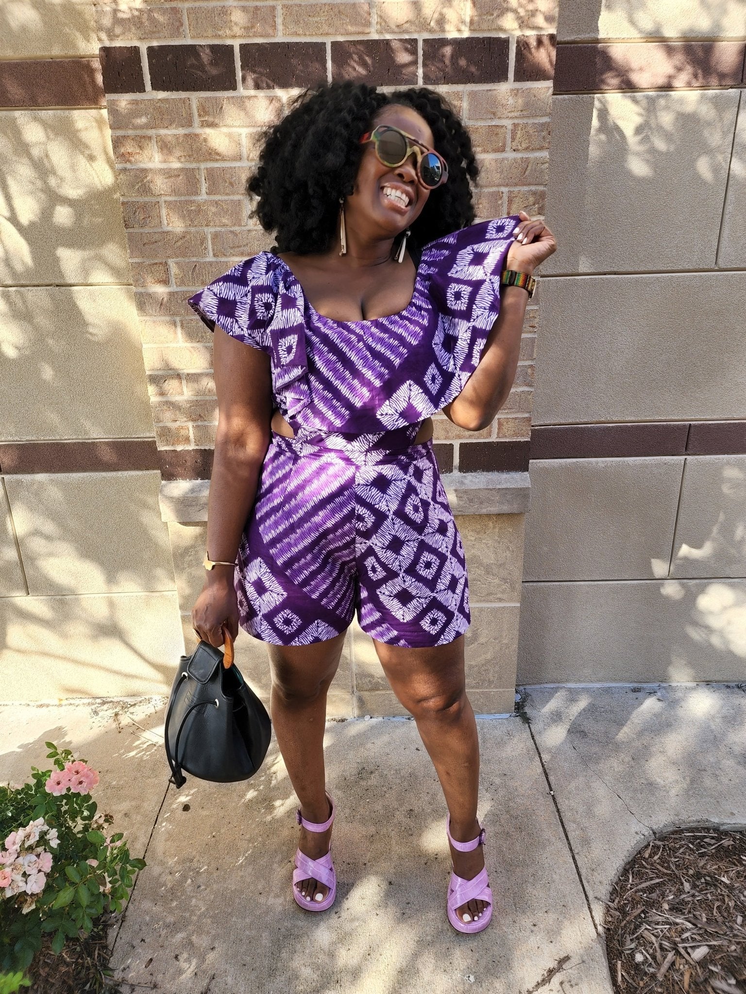 A Little Bit LiT - All Suede Leather Exterior - Red