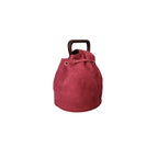 A Little Bit LiT - All Suede Leather Exterior - Red