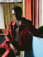 Reava Pendant | Goddess Mask, Chalcedony & Turquoise