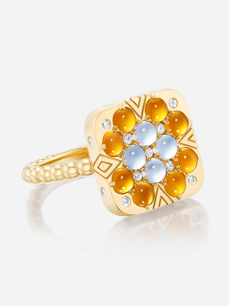 Granny Squares "Ada" Mini Ring