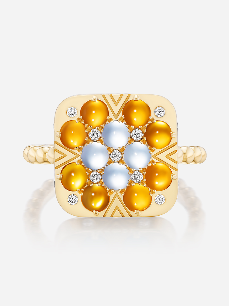 Granny Squares "Ada" Mini Ring