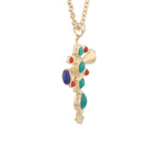 Dynasty Cross Pendant in Gold