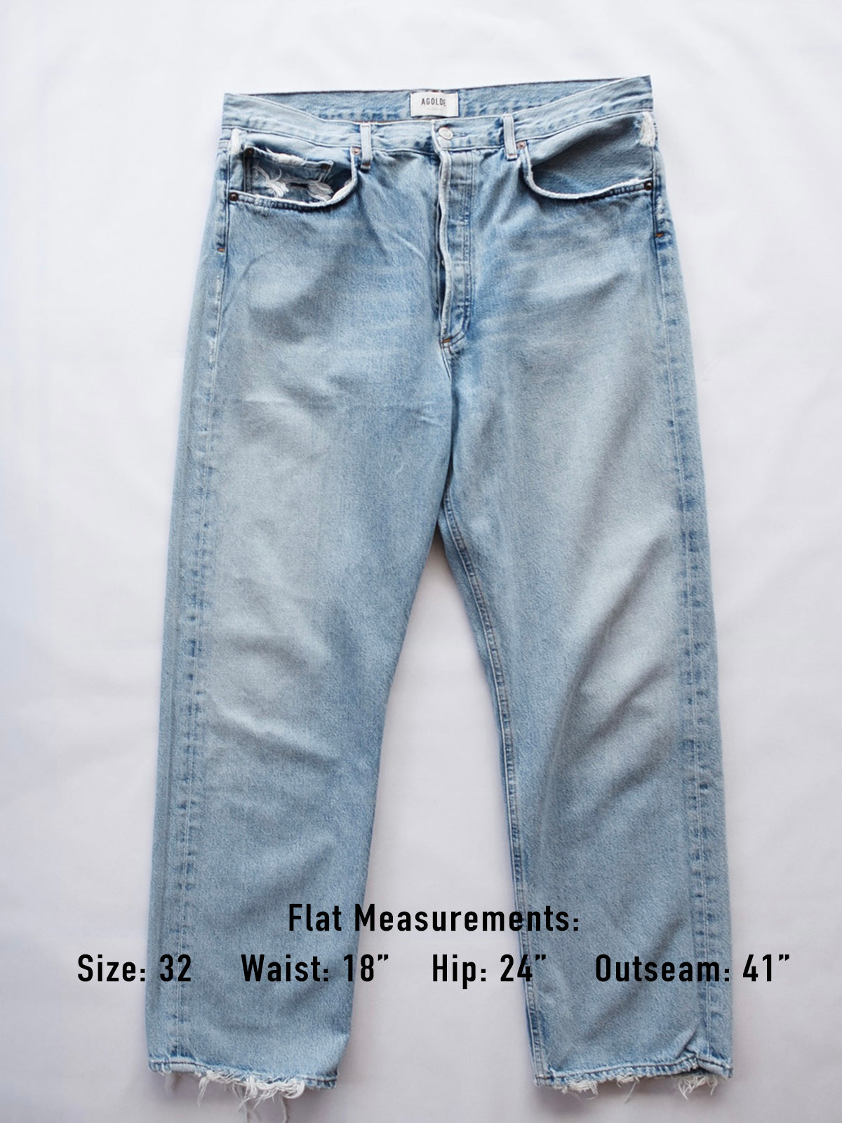 Agolde 90's Mid Rise Straight