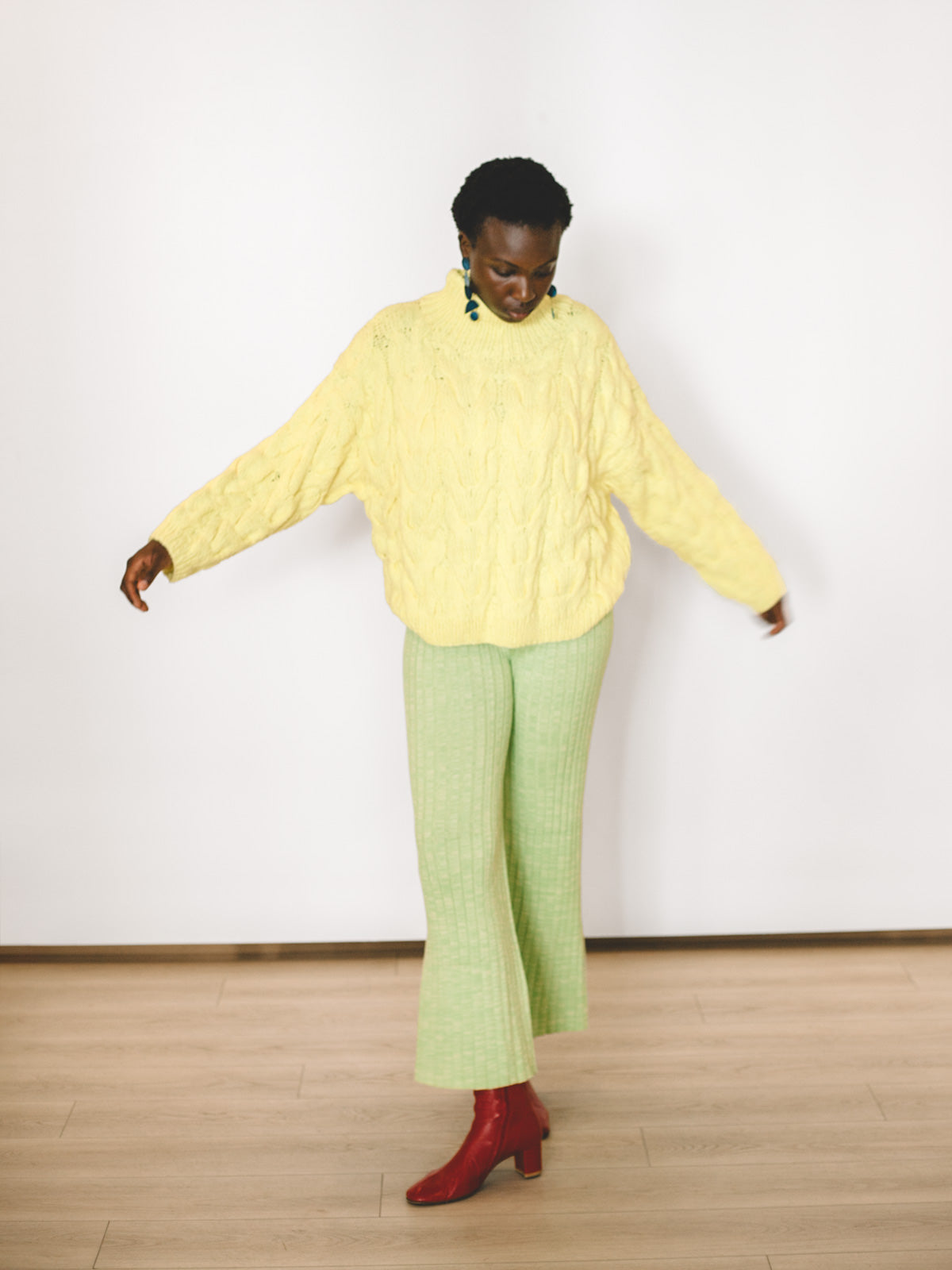 Chioma Sweater - Lemon