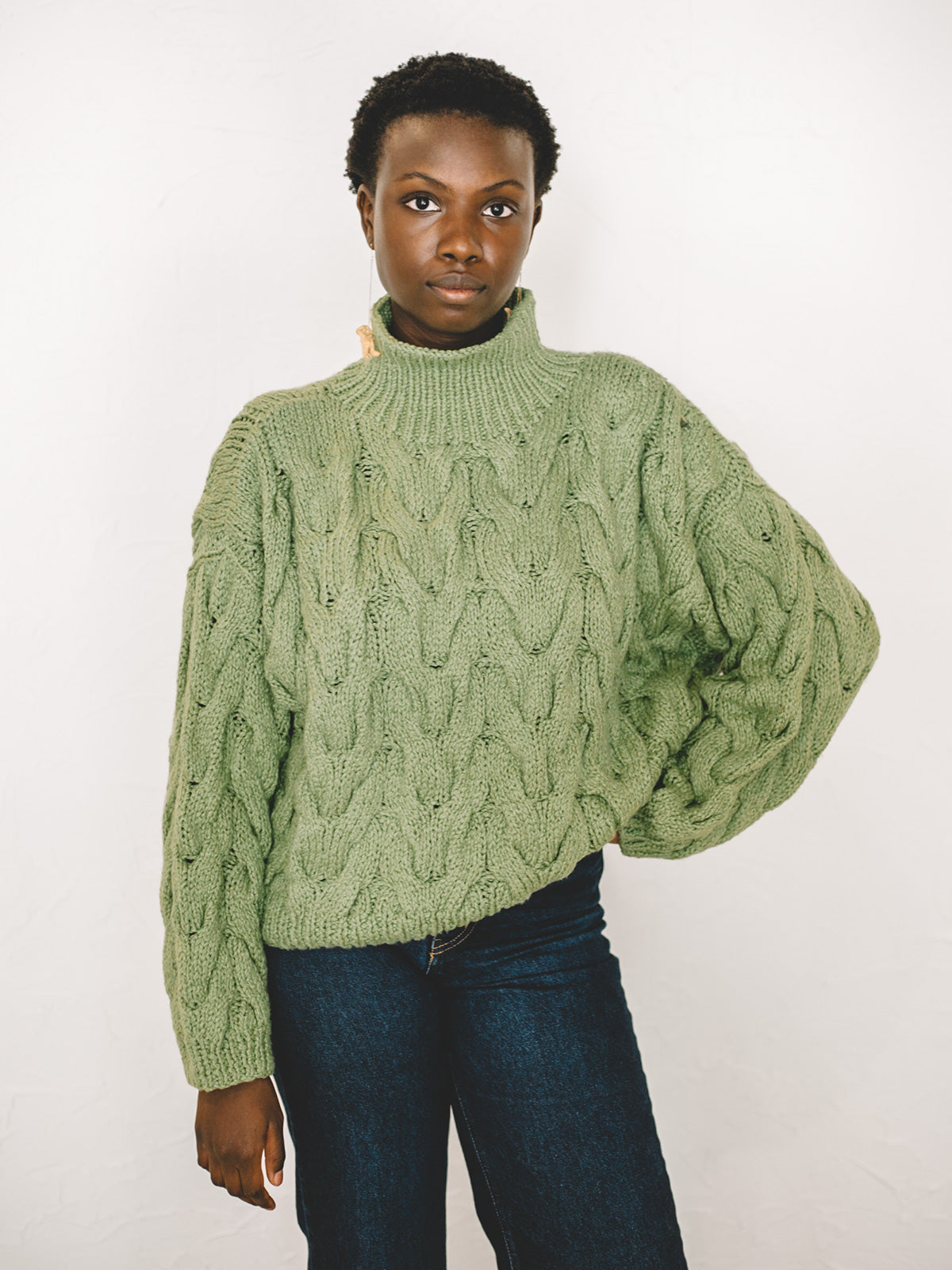Chioma Sweater - Moss