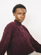 Ingrid Sweater - Raisin