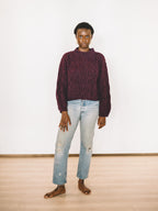 Ingrid Sweater - Raisin