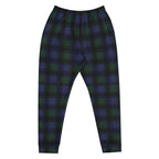 Blue Plaid Joggers