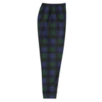 Blue Plaid Joggers