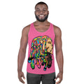 Unisex Tank Top Pink
