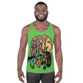 Unisex Tank Top Green