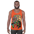 Unisex Tank Top Orange