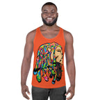 Unisex Tank Top Orange