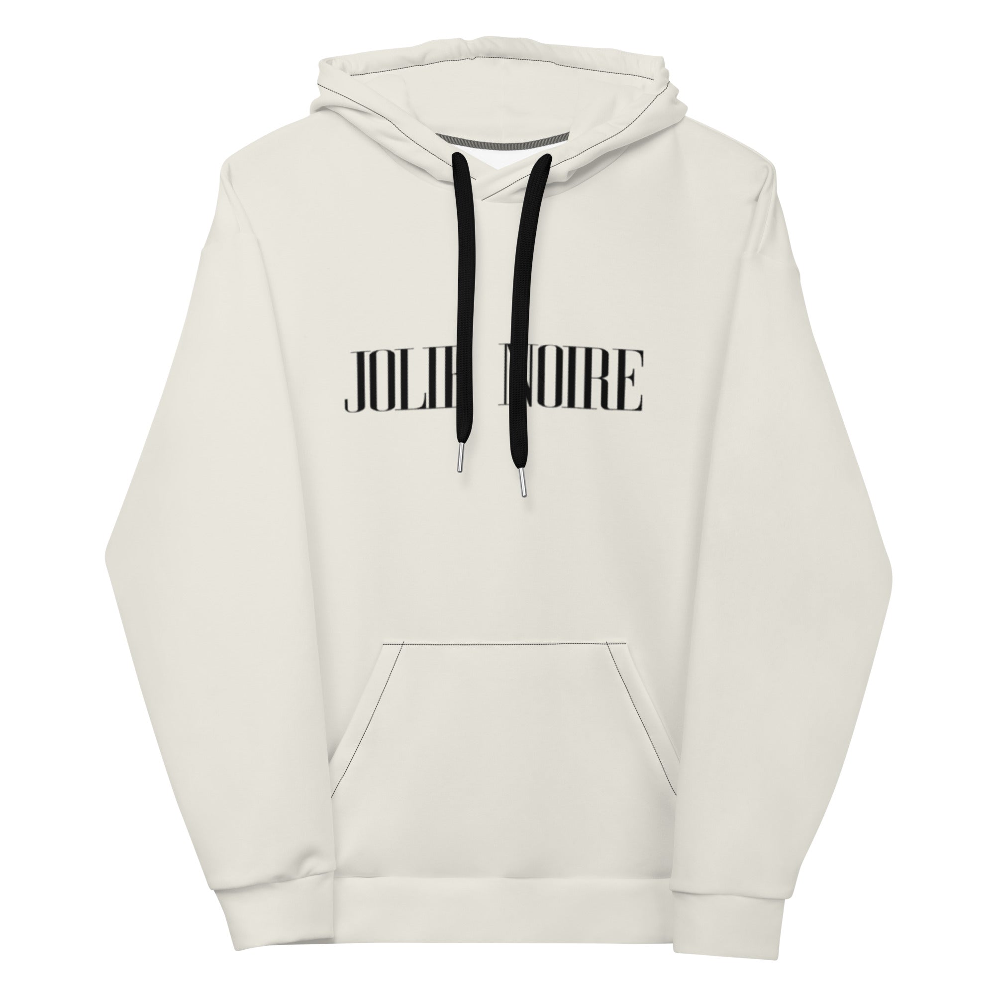 Jolie Noire Premium Hoodie- Stone