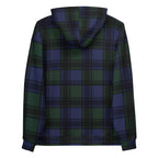 Blue Plaid Hoodie
