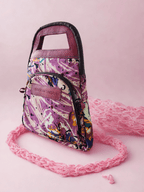 Alpha Mini Clutch - Graffiti Pink