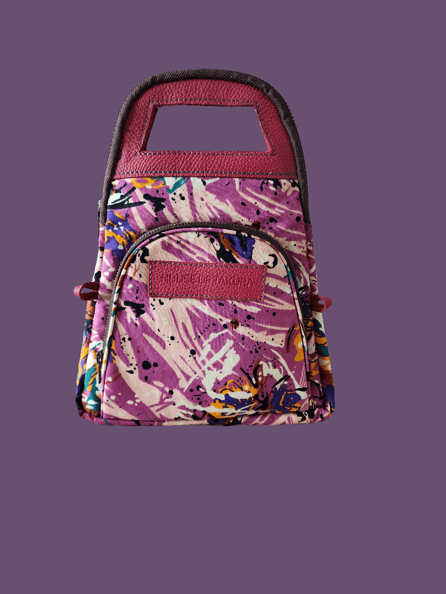 Alpha Mini Clutch - Graffiti Pink