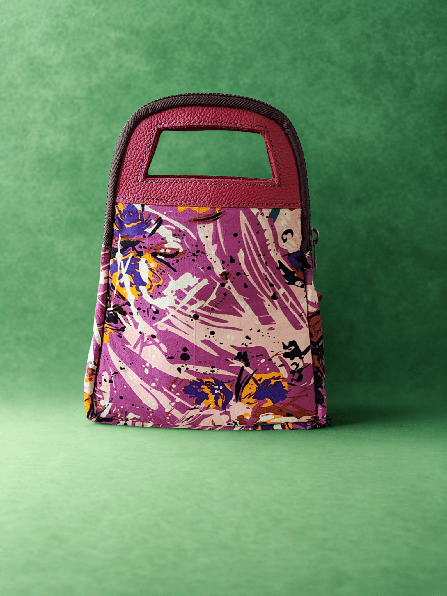 Alpha Mini Clutch - Graffiti Pink