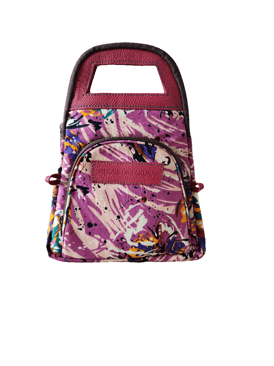 Alpha Mini Clutch - Graffiti Pink