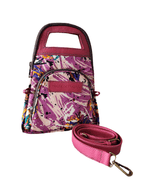 Alpha Mini Clutch - Graffiti Pink