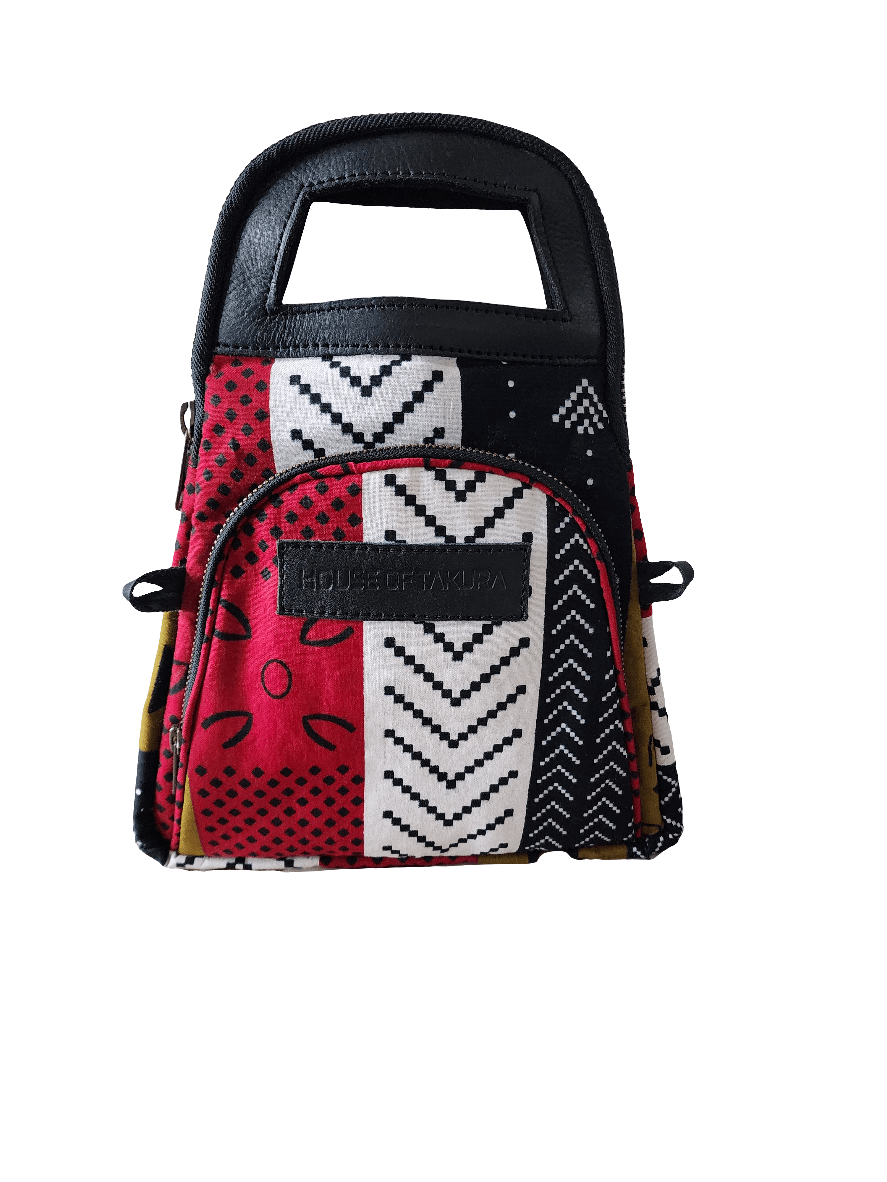 Alpha Mini Clutch - Sikasso Red