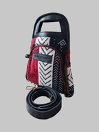 Alpha Mini Clutch - Sikasso Red