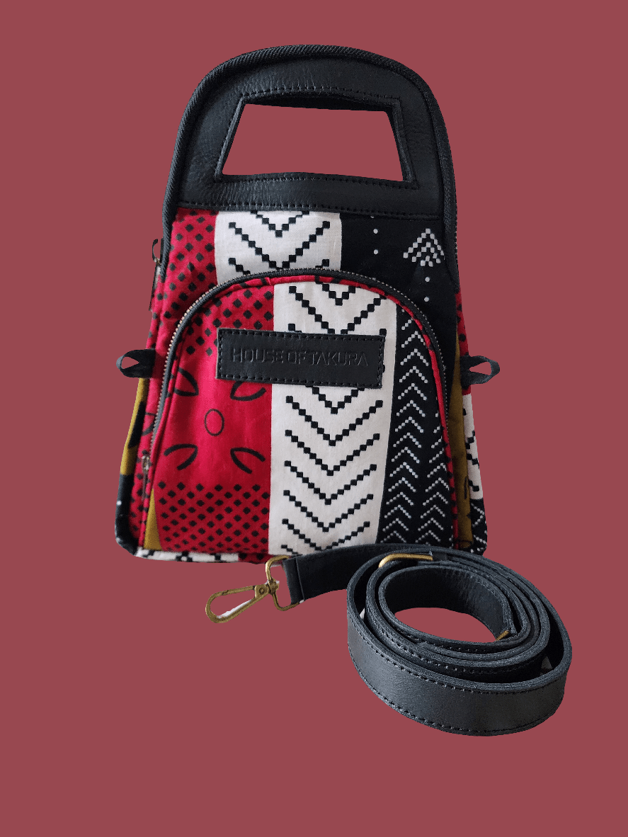 Alpha Mini Clutch - Sikasso Red