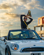 Alpha Mini Clutch - Graffiti Pink