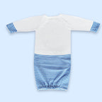 Whale Knitted Baby Gown