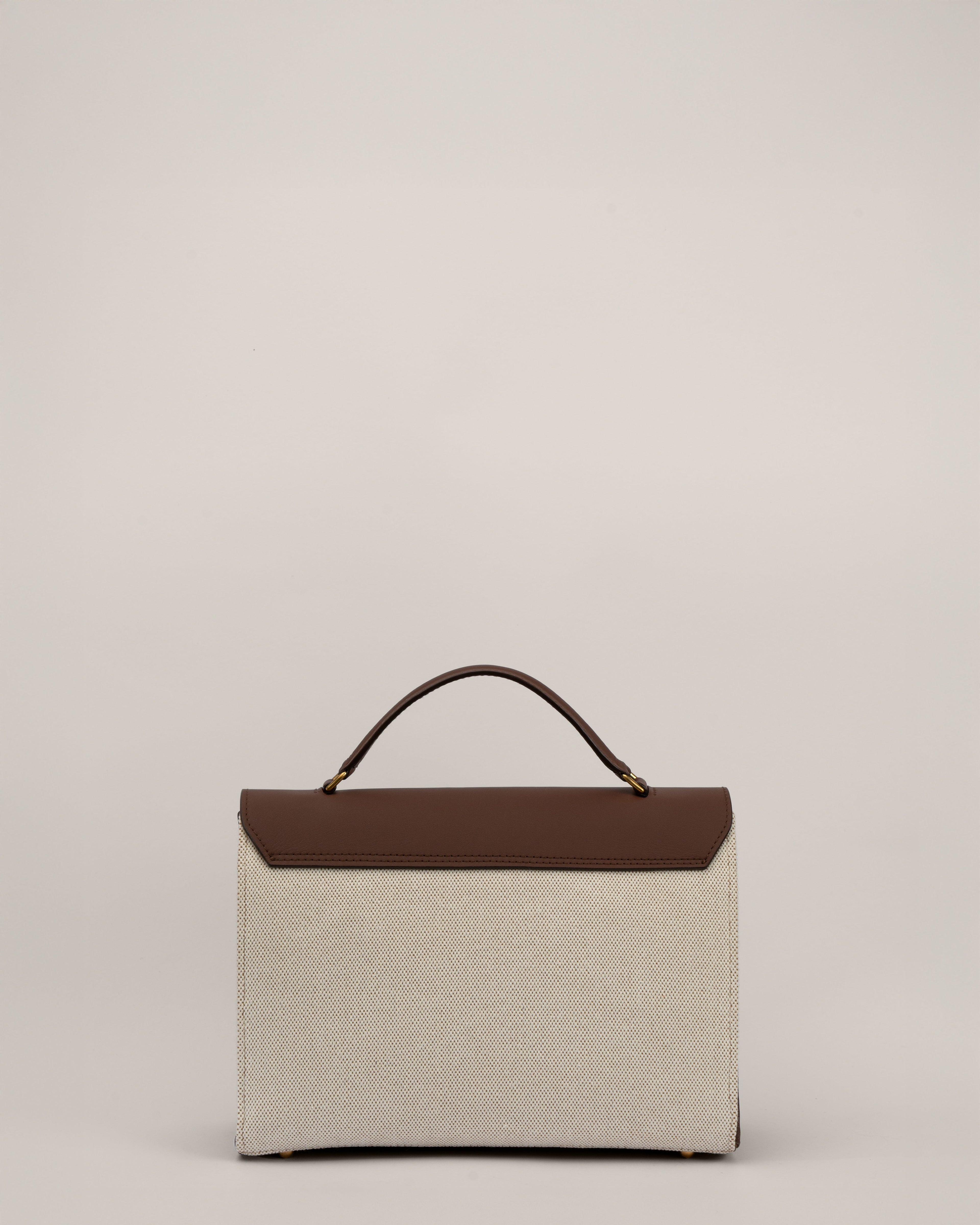 ARIA - Canvas & Cognac Leather