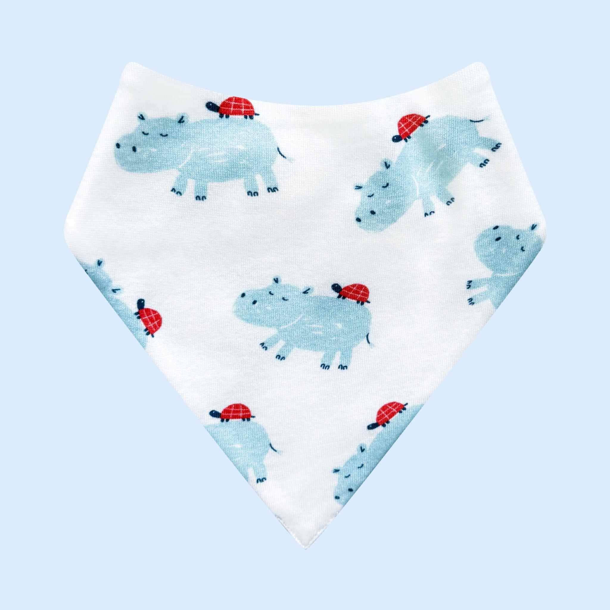 Hippo Baby Bib