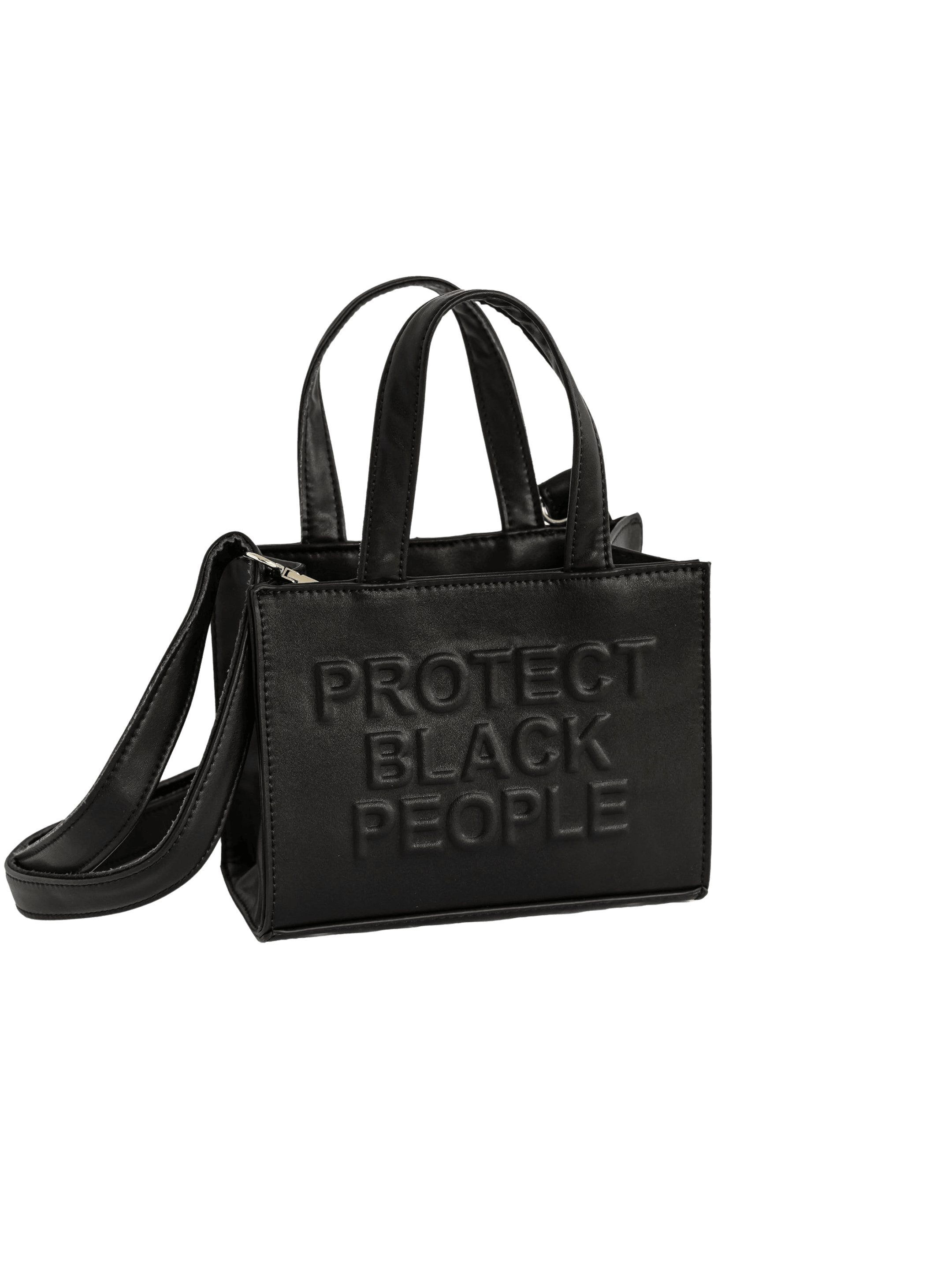 PBP - Genuine Leather Mini Bag (Black)