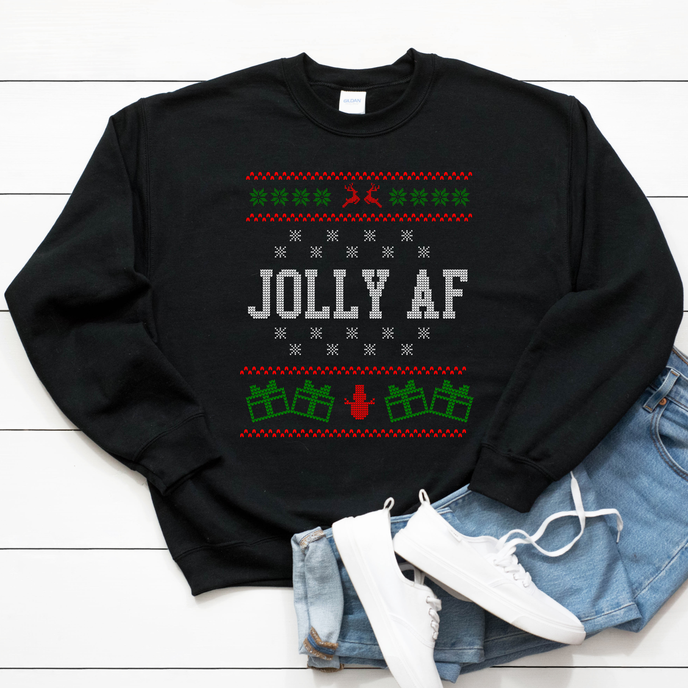 African American Christmas Sweaters - Unisex Christmas Sweater