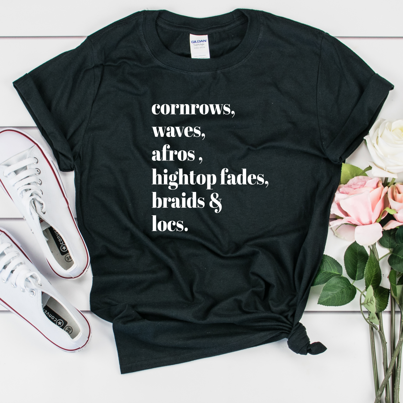 Cornrows Waves Afros Hightop Fades Braids Locs T Shirt - Unisex