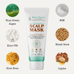 Calming Zinc & Algae Scalp Reset Mask | Sensitive, Flaky Skin