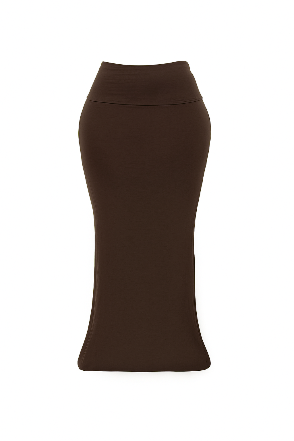 Stretch Maxi Skirt (brown)