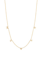 Add A Diamond Heart to your Custom Necklace