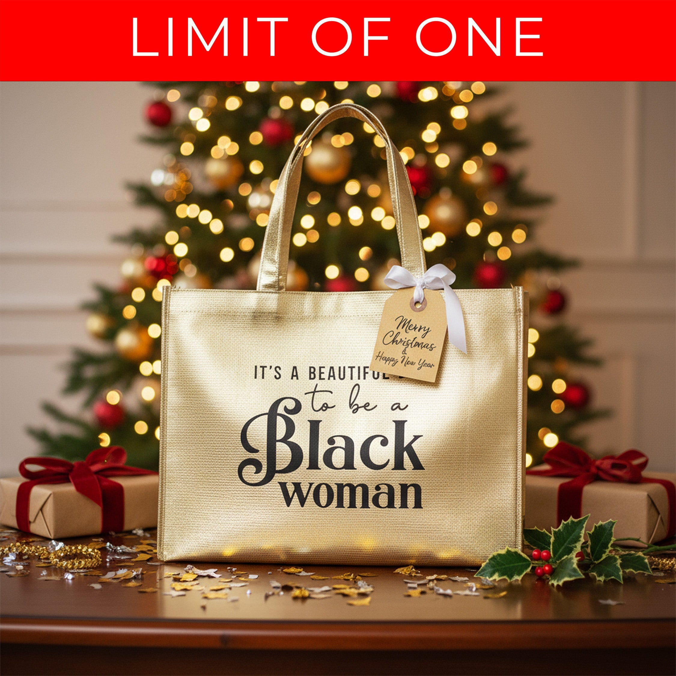 FREE GIFT: Gold Reusable Gift Bag (LIMIT OF ONE)