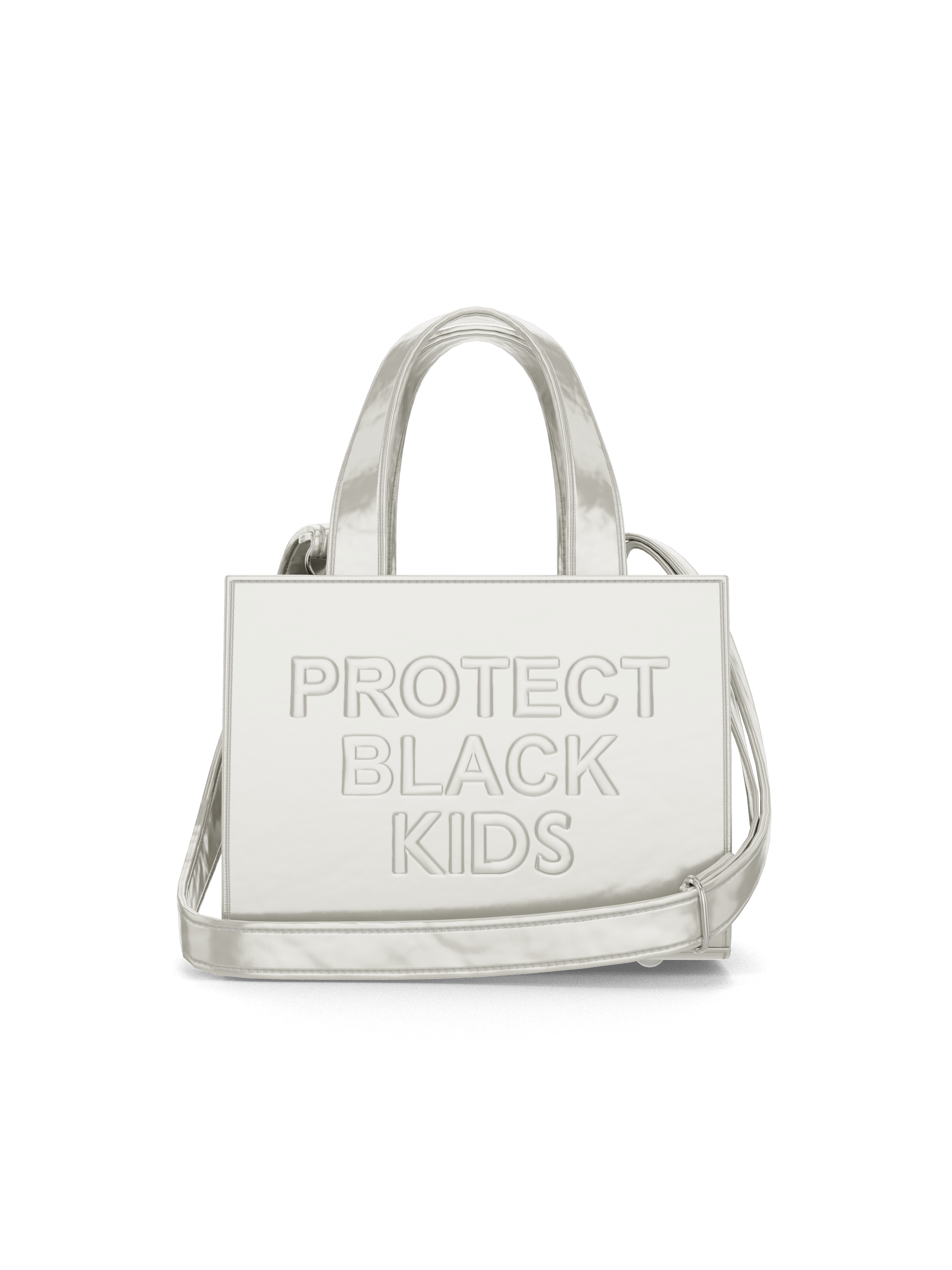 PBK - Vegan Leather Mini Bag (Chrome)