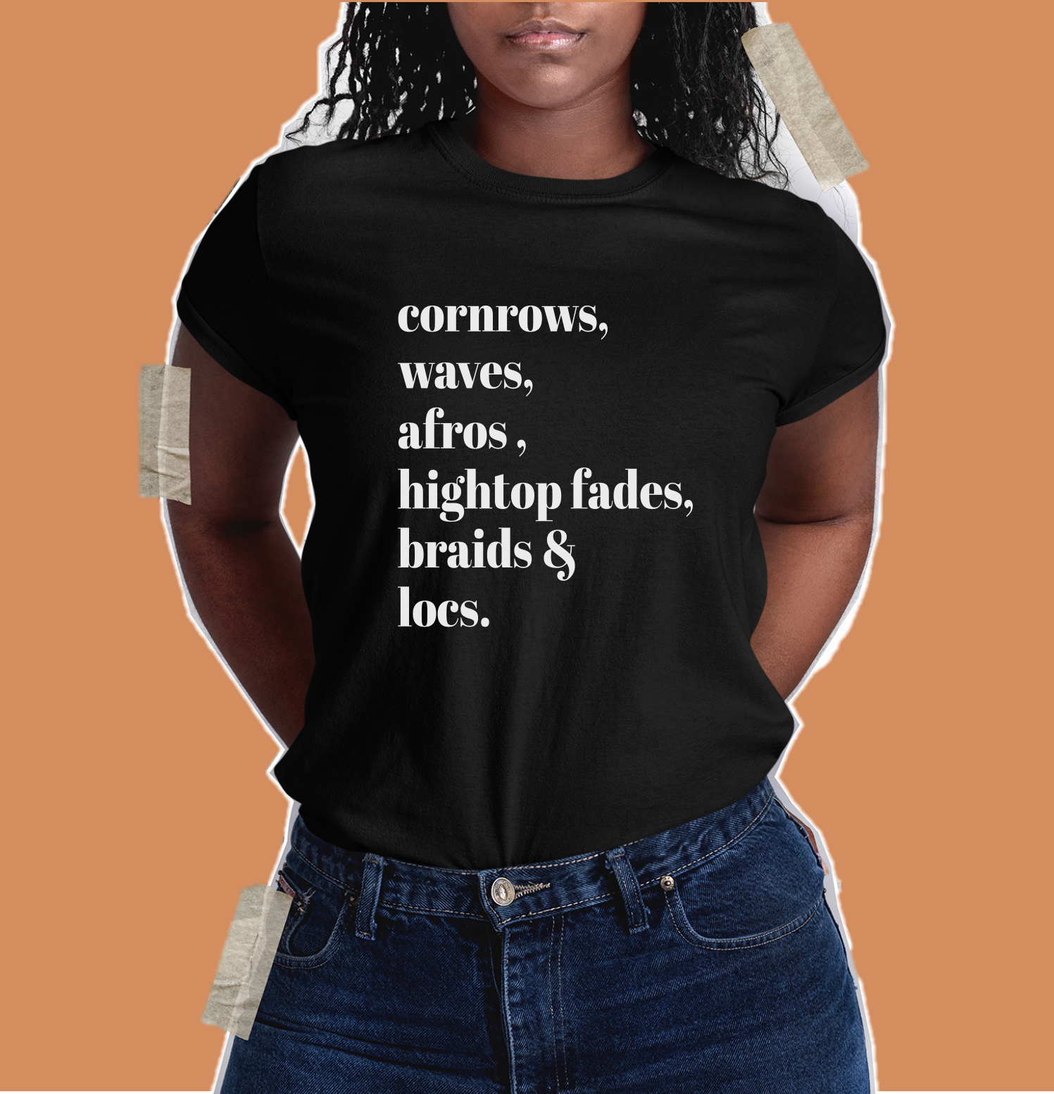 Cornrows Waves Afros Hightop Fades Braids Locs T Shirt - Unisex